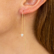 Boucles oreilles plaque or vanessa